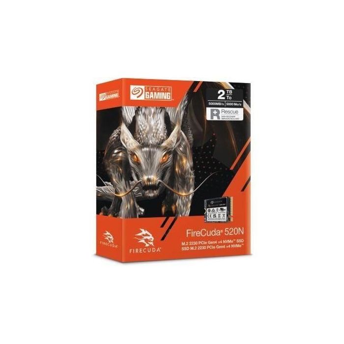 Seagate SEA8719706436717 FireCuda 520N SSD para juegos 2 TB NVMe M.2 2230-S2 PCIe G4 x4 5 Seagate SEA8719706436717 FireCuda 520N SSD para juegos 2 TB NVMe M.2 2230-S2 PCIe G4 x4 5