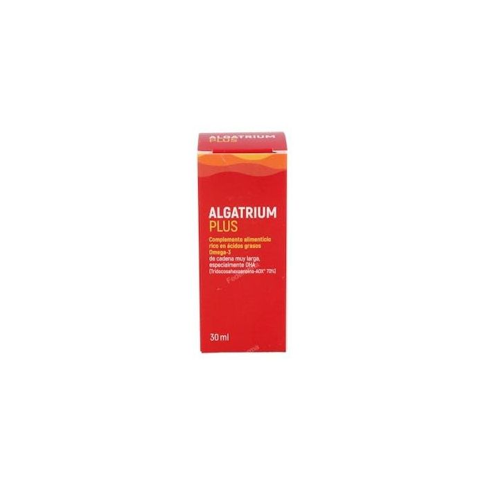 Algatrium Plus Líquido DHA 70% Suplemento Cardiovascular Omega-3 Vitamina E 30ml