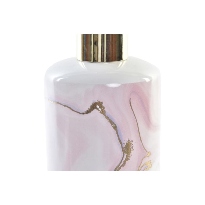 DKD Home Decor Dosificador Glam, Mármol Melocotón Dorado, Set de 2 Piezas, Capacidad 290 ml, 7 x 17.5 x 7 cm 2 DKD Home Decor Dosificador Glam, Mármol Melocotón Dorado, Set de 2 Piezas, Capacidad 290 ml, 7 x 17.5 x 7 cm 2