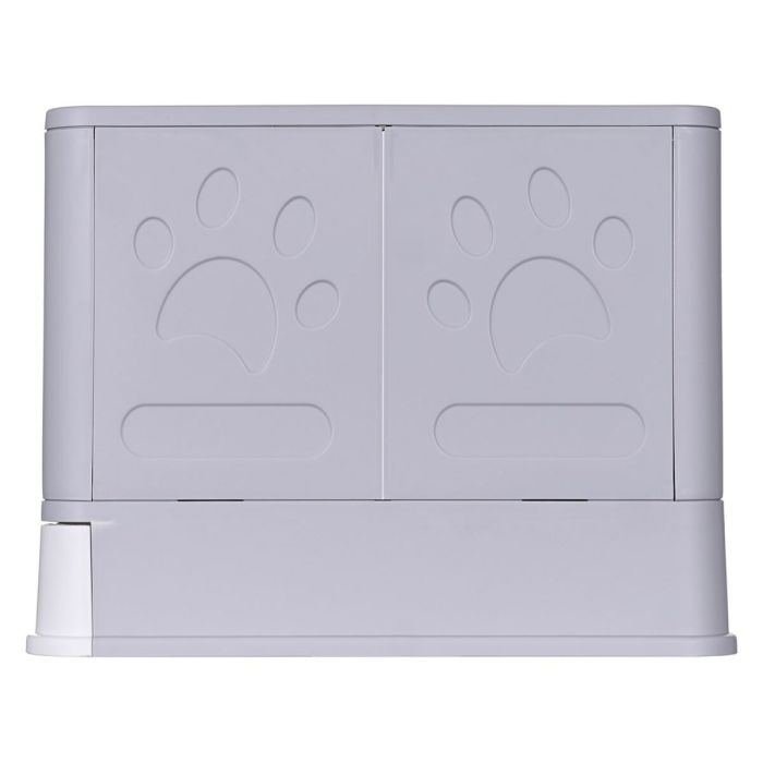 Arenero para Gatos Diamentiq Yoko Blanco Gris Plástico 15 Arenero para Gatos Diamentiq Yoko Blanco Gris Plástico 15