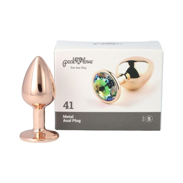 Plug Anal Pick&Love Nº 41 Dorado (7,6 cm) 2