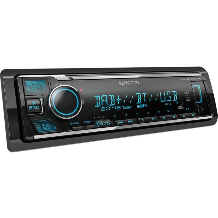 Kenwood KMM-BT508DAB Autorradio 1 DIN con Bluetooth, DAB+, USB, iPod, MP3, FLAC, WMA, Pantalla LCD, Negro 1 Kenwood KMM-BT508DAB Autorradio 1 DIN con Bluetooth, DAB+, USB, iPod, MP3, FLAC, WMA, Pantalla LCD, Negro 1