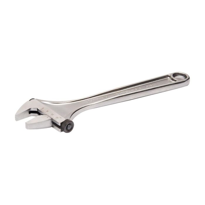 Irimo Llave ajustable con moleta lateral 8" (203,2 mm) cromada, acero aleado forjado, 001031 0 Irimo Llave ajustable con moleta lateral 8" (203,2 mm) cromada, acero aleado forjado, 001031 0