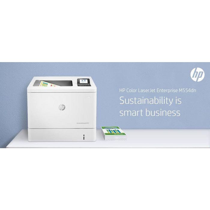 HP Impresora laser color laserJet Enterprise M554dn 21 HP Impresora laser color laserJet Enterprise M554dn 21