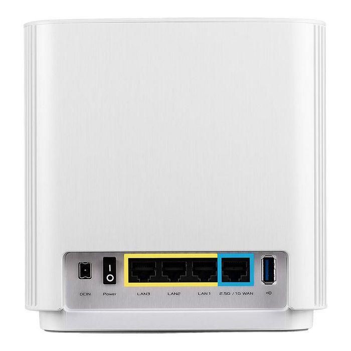 Asus ASUS ZenWiFi XT8 V2 AX6600 2 Pack (Ai Mesh WLAN System, WiFi 6, Tri-Band, 3x Gigabit LAN, 2.5G WAN, AiProtection, USB 3.0, 160 MHz) White 3 Asus ASUS ZenWiFi XT8 V2 AX6600 2 Pack (Ai Mesh WLAN System, WiFi 6, Tri-Band, 3x Gigabit LAN, 2.5G WAN, AiProtection, USB 3.0, 160 MHz) White 3