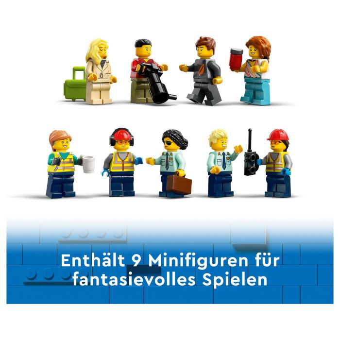 LEGO City Avi3n de Pasajeros 60367, Juego Construcci3n 913 Piezas, 7+ A1os 8