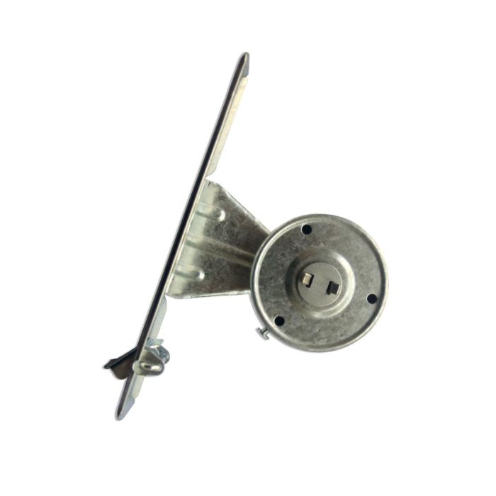 Schellenberg Recogedor empotrable para persiana, aluminio, 50 x 244 x 140 mm, distancia taladro 170 mm 1