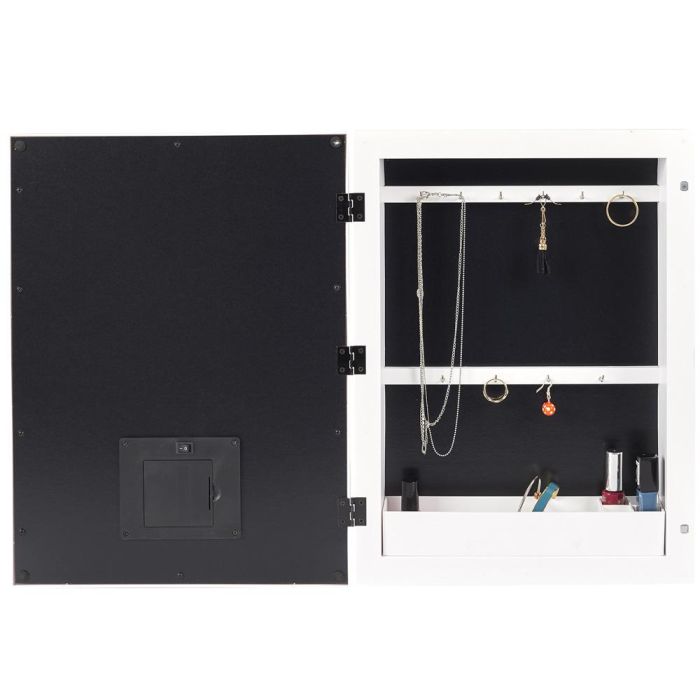 Cosmetic Club Espejo Joyero Armario con LED para Cosméticos y Joyas 30x9.3x40.2 cm 3