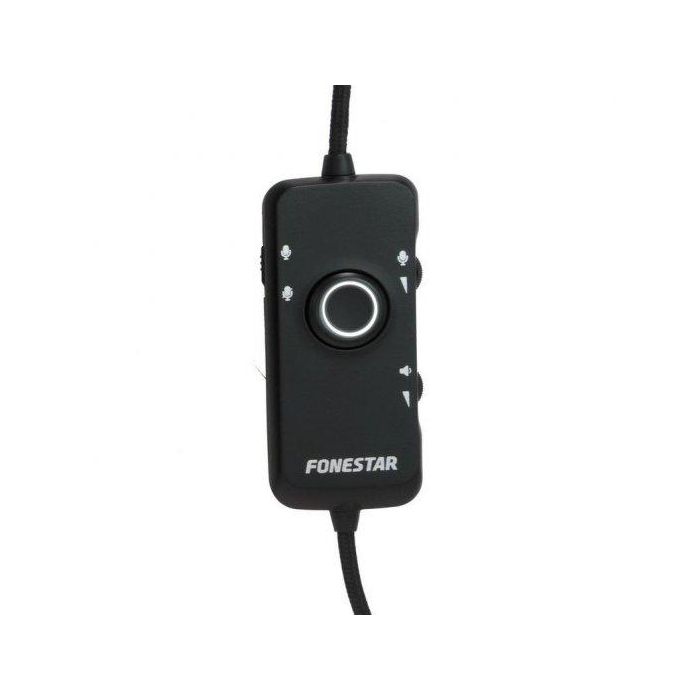 Fonestar WIN-U Auriculares Gaming con Micrófono USB Negros Compatibles con PC Mac PS4 Xbox One Nintendo Switch Fonestar WIN-U Auriculares Gaming con Micrófono USB Negros Compatibles con PC Mac PS4 Xbox One Nintendo Switch