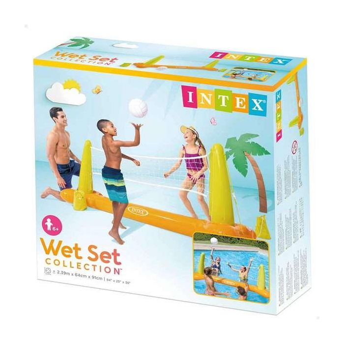 Juego hinchable voley piscina con pelota 239x64x91 cm (+ 6 años) Juego hinchable voley piscina con pelota 239x64x91 cm (+ 6 años)