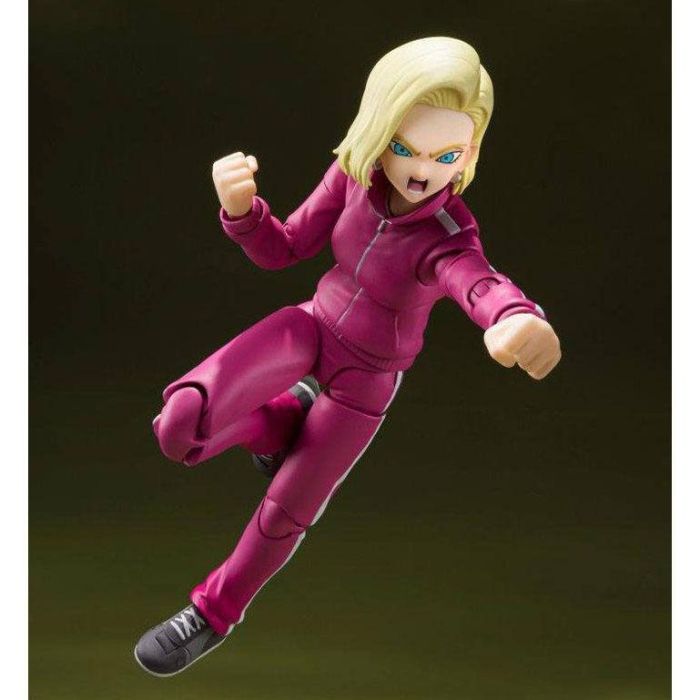 Figura Androide 18 Saga de la Batalla entre Universos Dragon Ball Super 14cm 2 Figura Androide 18 Saga de la Batalla entre Universos Dragon Ball Super 14cm 2