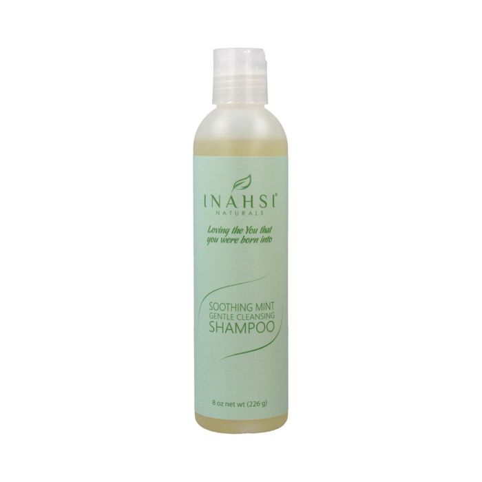 Inahsi Champú Suave de Menta Calmante - Limpieza Refrescante para Todo Tipo de Cabello 226 gr