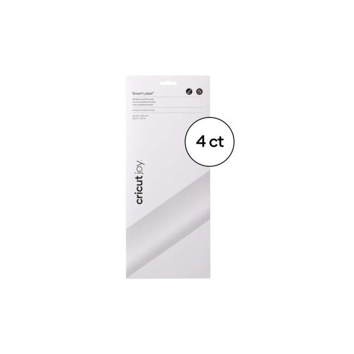 Cricut Smart Label etiqueta autoadhesiva Permanente Plata 4 pieza(s) Cricut Smart Label etiqueta autoadhesiva Permanente Plata 4 pieza(s)