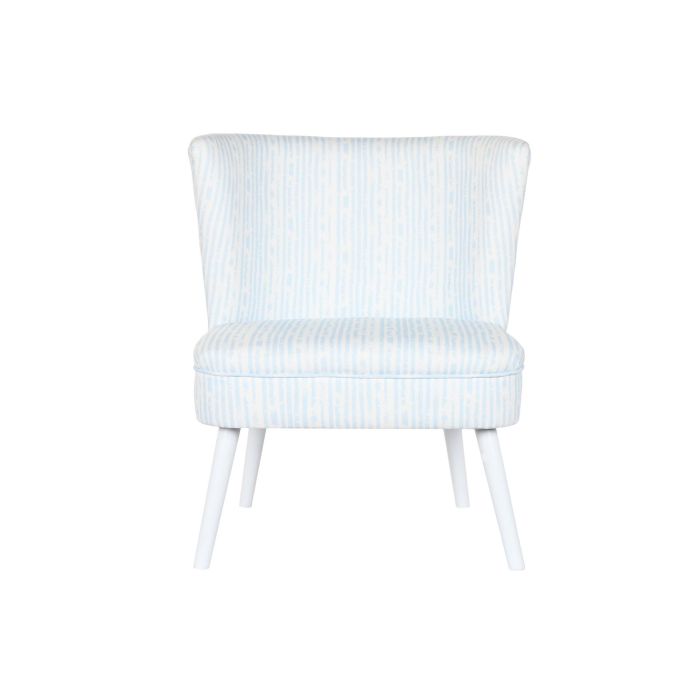 DKD Home Decor Sillón Mediterráneo Sea Breeze Azul Blanco Rayas Poliéster Madera Desmontable Altura Asiento 47cm 73x67x85 cm 6 DKD Home Decor Sillón Mediterráneo Sea Breeze Azul Blanco Rayas Poliéster Madera Desmontable Altura Asiento 47cm 73x67x85 cm 6