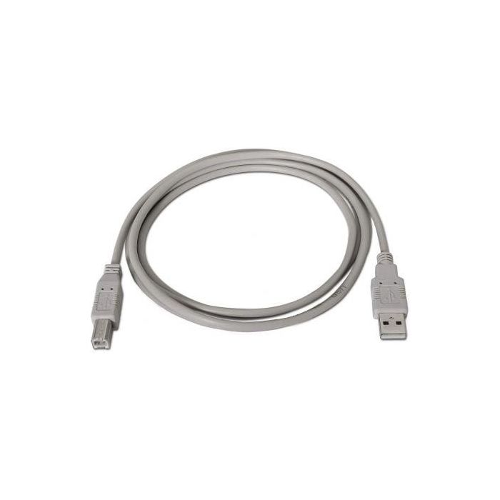 Aisens Cable Usb 2.0 Impresora Tipo A-M - B-M Beige 3,0M 1 Aisens Cable Usb 2.0 Impresora Tipo A-M - B-M Beige 3,0M 1