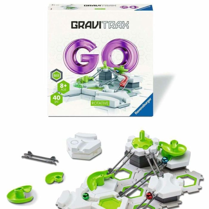 Ravensburger AAAPN72667 Juego de construcción giratorio Gravitrax GO, 40 piezas, para mayores de 8 años 1