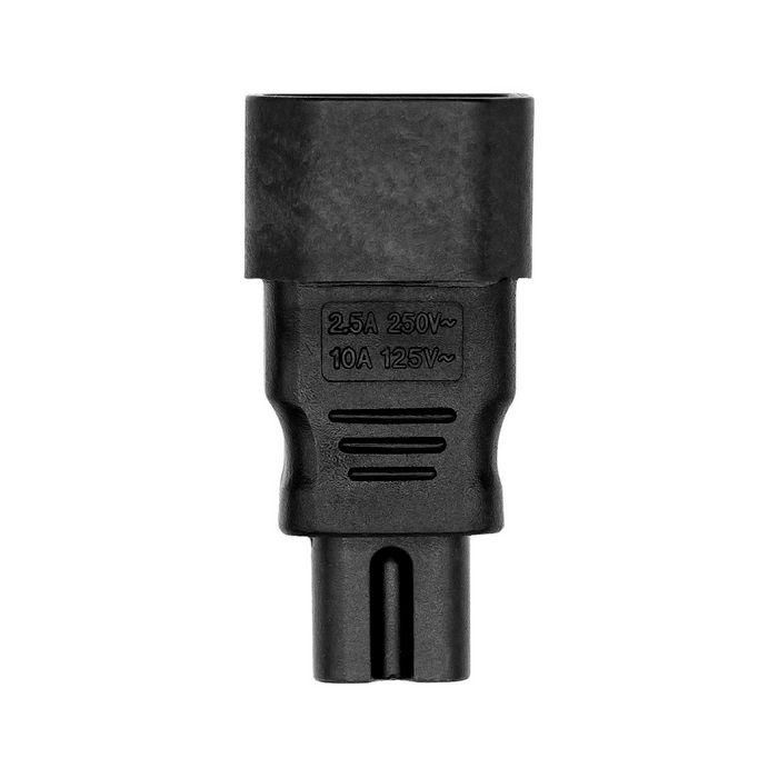 ProXtend Power Adapter C7 to C14 Black 1 ProXtend Power Adapter C7 to C14 Black 1