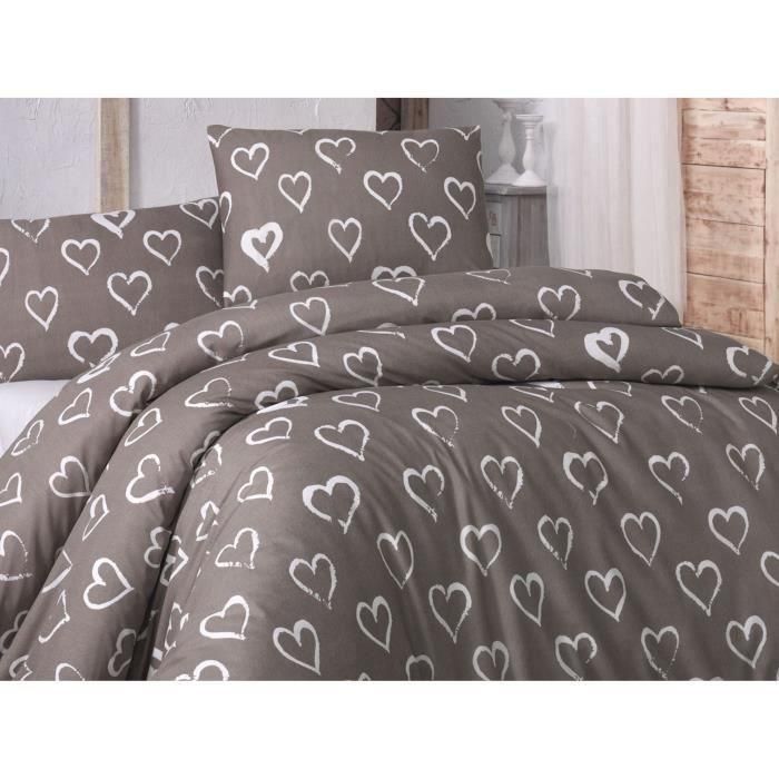 MEN8681181801338 Juego de cama 1 funda nórdica 220x240 cm + 2 fundas almohada 60x60 cm Algodón Poliéster Marrón 2 MEN8681181801338 Juego de cama 1 funda nórdica 220x240 cm + 2 fundas almohada 60x60 cm Algodón Poliéster Marrón 2
