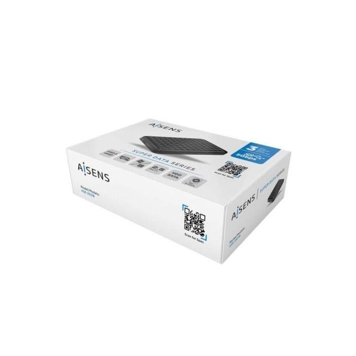 AISENS - CAJA EXTERNA 2,5 9.5MM SATA A USB 3.0/USB3.1 GEN1, NEGRA 4 AISENS - CAJA EXTERNA 2,5 9.5MM SATA A USB 3.0/USB3.1 GEN1, NEGRA 4