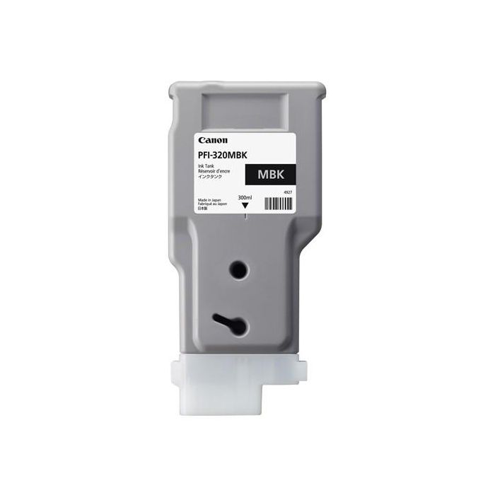 Canon Tinta PFI-320 MBK Negra Mate Original 300ml para impresoras TM
