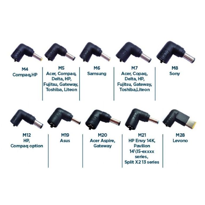 Cargador para Laptop GEMBIRD NPA-PD60-01 90 W 60 W 60W