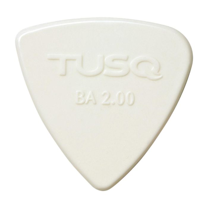 Graphtech Tusq Bi-Angle Pick 2Mm White (Bright) 4 Pack