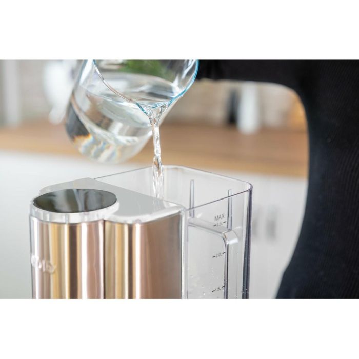 UNOLD Ava Express 18610 - Hervidor de Agua Eléctrico, 2.5 Litros, 2600 W, Acero Inoxidable y Plástico, 6 Ajustes de Temperatura, Indicador de Nivel, Plata y Blanco 7 UNOLD Ava Express 18610 - Hervidor de Agua Eléctrico, 2.5 Litros, 2600 W, Acero Inoxidable y Plástico, 6 Ajustes de Temperatura, Indicador de Nivel, Plata y Blanco 7