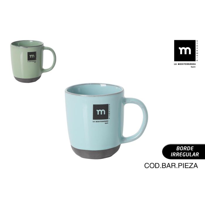 Mug 230 ml Black Clay - Inde (36 Unidades) Mug 230 ml Black Clay - Inde (36 Unidades)