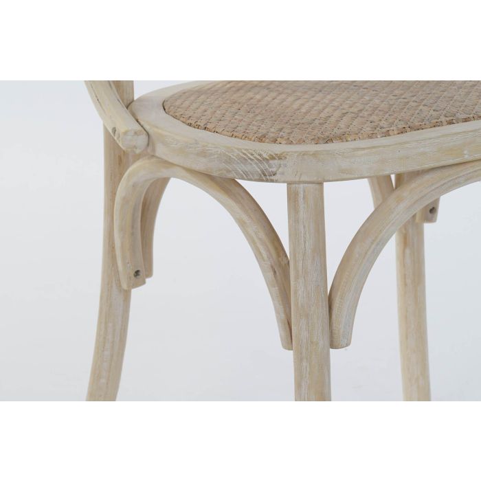 Silla de Comedor DKD Home Decor Blanco 56 x 50 x 76 cm 3