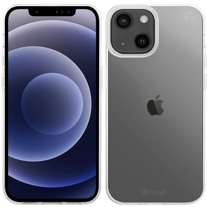 muvit for change funda compatible con Apple iPhone 13 transparente 1 muvit for change funda compatible con Apple iPhone 13 transparente 1