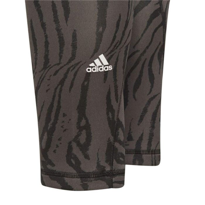 Pantalón Deportivo Infantil Adidas Negro Gris 32