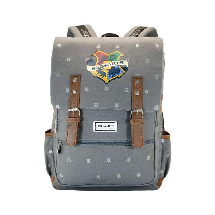 Harry Potter Mochila Oxford Greyly Gris 16L Algodón 1 Harry Potter Mochila Oxford Greyly Gris 16L Algodón 1