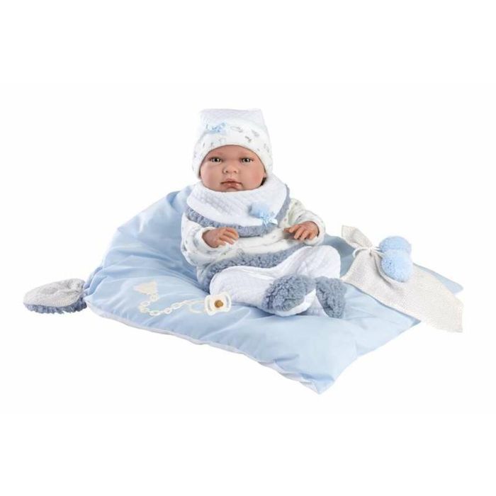 Muñeco Bebé Llorens Nico Azul 40 cm 0 Muñeco Bebé Llorens Nico Azul 40 cm 0