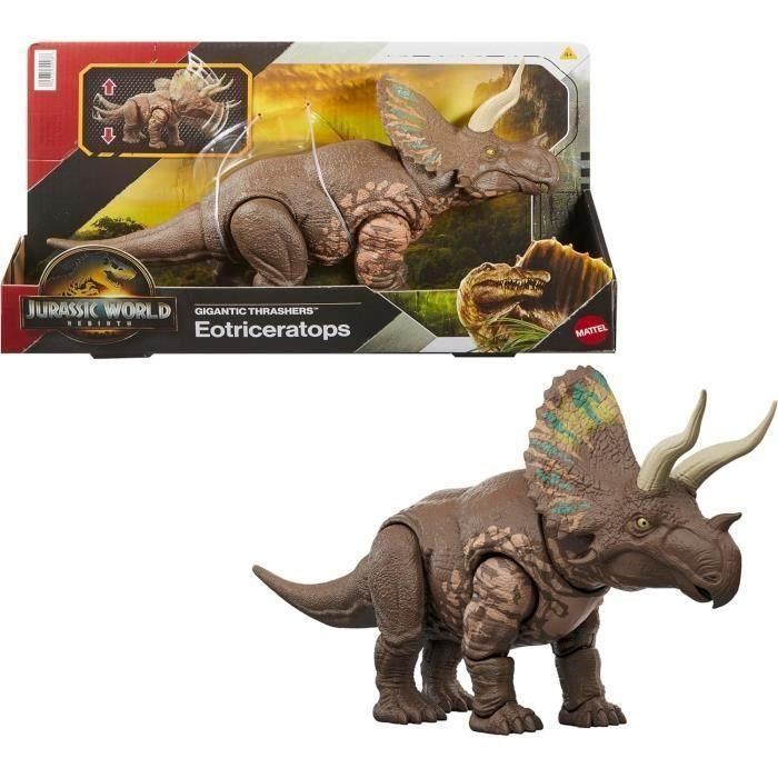 Jurassic World JGB93 Figura de Acción Dinosaurio Eotriceratops Saga Megaacción Jurassic World JGB93 Figura de Acción Dinosaurio Eotriceratops Saga Megaacción