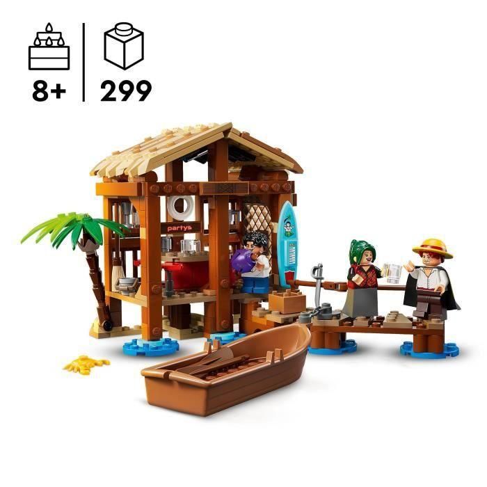 LEGO 75636 Bar del Pueblo Fucsia - Juguete de construcción One Piece para niños a partir de 8 años 1
