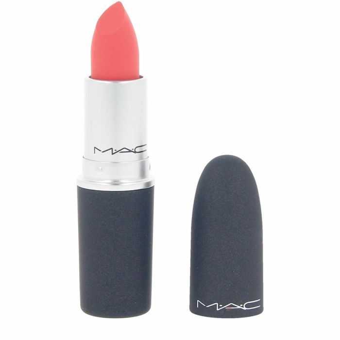 Mac POWDER KISS LIPSTICK #mandarino - Labial mate hidratante, 3 g