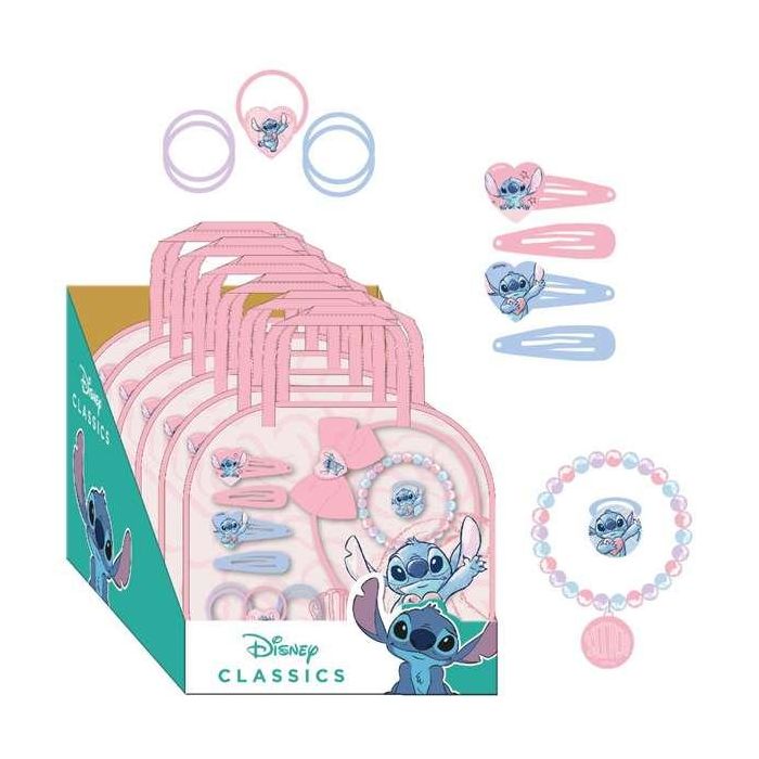 Cerdá Set de Belleza y Accesorios Disney Stitch para Niñas +5 Años, con Display Expositor Original y Color Rosa - 20.9x28.5x1.8 cm 3 Cerdá Set de Belleza y Accesorios Disney Stitch para Niñas +5 Años, con Display Expositor Original y Color Rosa - 20.9x28.5x1.8 cm 3