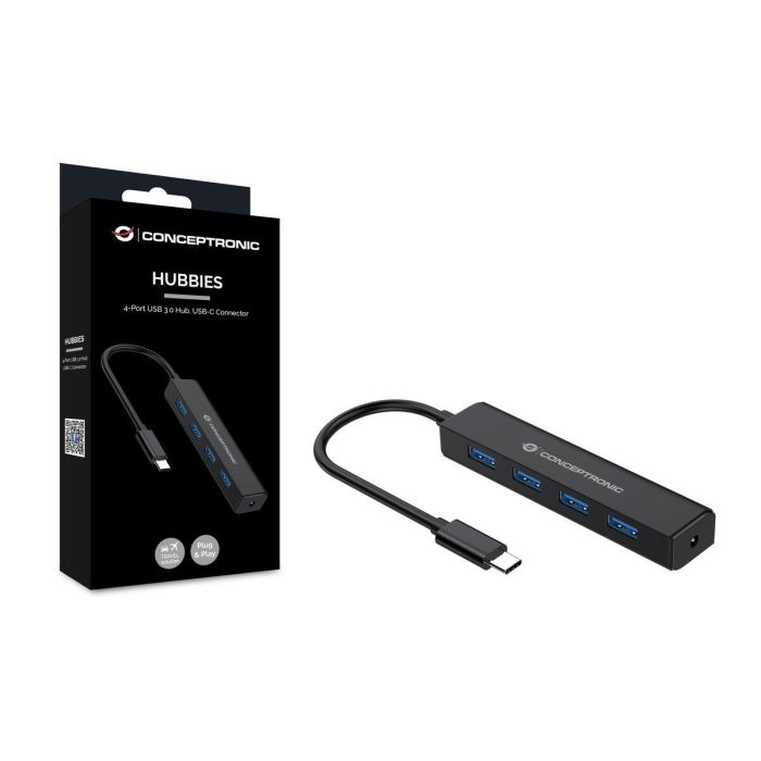 Conceptronic Hub Usb-C 4 Puertos Tipo A Usb 3.0 Conceptronic Hub Usb-C 4 Puertos Tipo A Usb 3.0