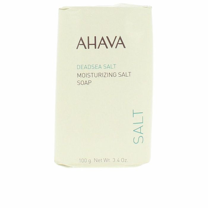 Ahava Pastilla jabón hidratante DEAD SEA SALT con minerales del mar Muerto 100 gr