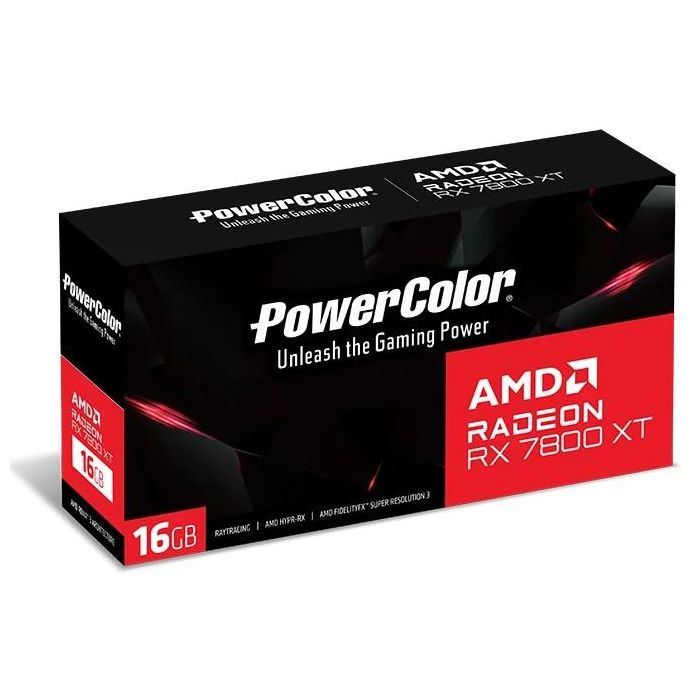 Tarjeta Gráfica Powercolor RX7800XT 16G-P AMD RADEON RX 7800 XT 16 GB GDDR6 6 Tarjeta Gráfica Powercolor RX7800XT 16G-P AMD RADEON RX 7800 XT 16 GB GDDR6 6