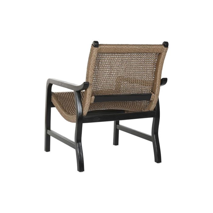 DKD Home Decor Butaca Colonial Madera Teca y Ratán Sintético 80x66x73 cm 4 DKD Home Decor Butaca Colonial Madera Teca y Ratán Sintético 80x66x73 cm 4