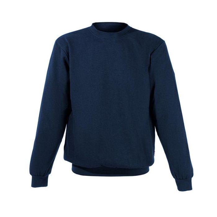 Duver 105701 Sudadera Unisex Cuello Redondo para Trabajo Felpa Perchada Poliéster/Algodón Gris Claro Talla XL 1