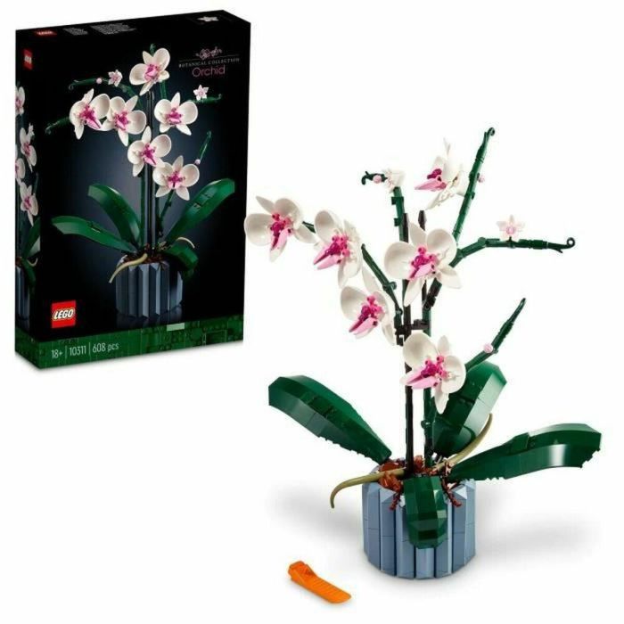 Playset Lego The Orchid Plants with Indoor Artificial Flowers 1