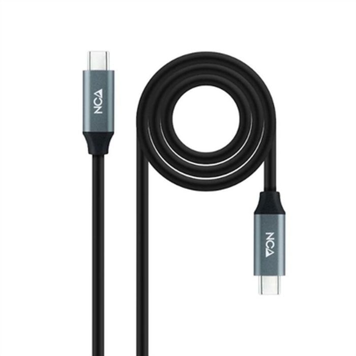 Cable USB-C NANOCABLE 10.01.4300 50 cm Negro 0 Cable USB-C NANOCABLE 10.01.4300 50 cm Negro 0