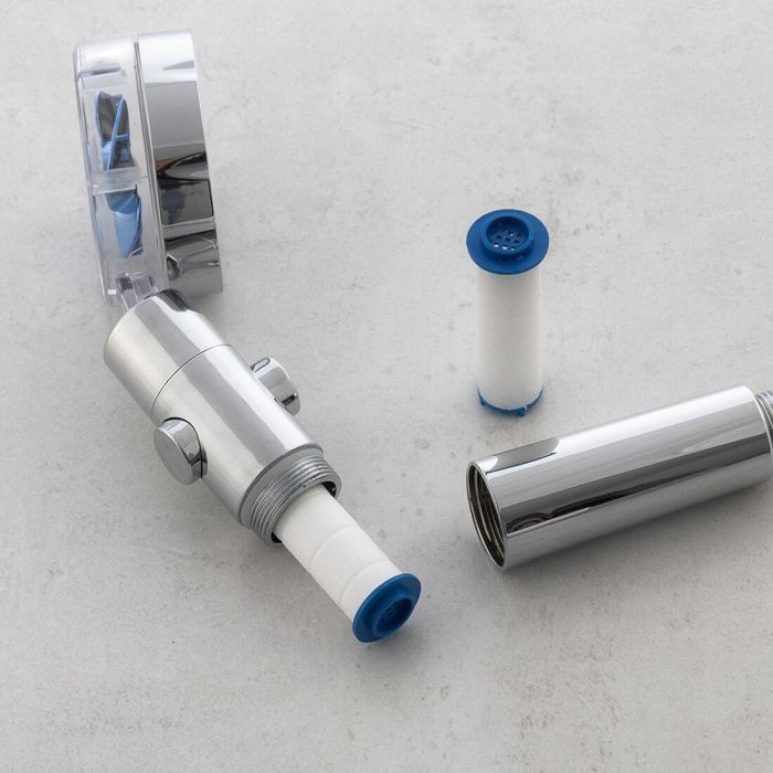 Ecoducha con Hélice de Presión y Filtro Purificador Heliwer InnovaGoods 5