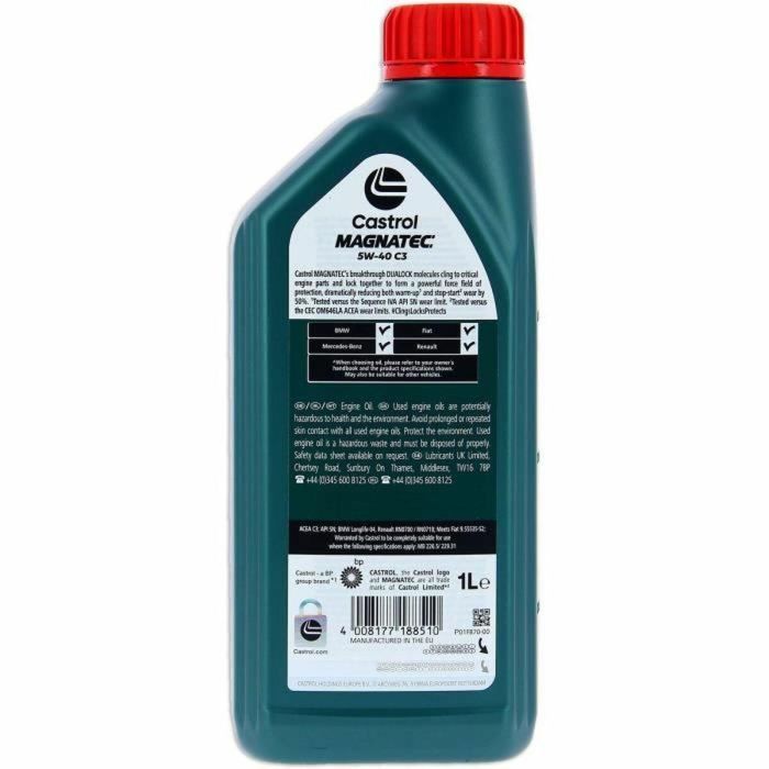 Aceite de motor - CASTROL - Magnatec 5W-40 C3 - 1L 1