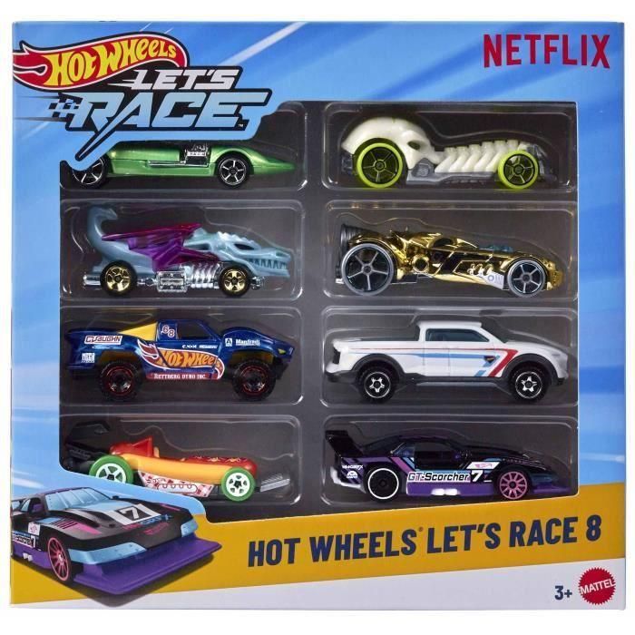 Hot Wheels - Set de 5 vehículos Let's Race - Escala 1/64 - Hot Wheels - JGK18 2 Hot Wheels - Set de 5 vehículos Let's Race - Escala 1/64 - Hot Wheels - JGK18 2