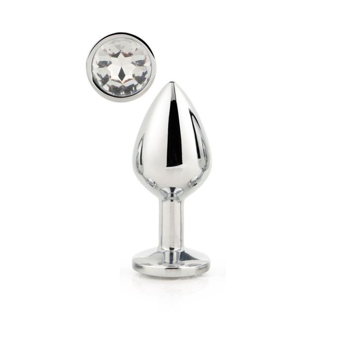 Plug Anal Dream Toys Gleaming Love Plateado 0 Plug Anal Dream Toys Gleaming Love Plateado 0