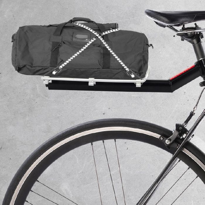 Be Mix Portaequipajes Bicicleta Velo Soporte 30kg Metal Fácil Instalación 6