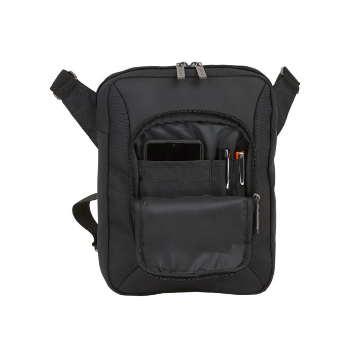 Safta Bandolera para tablet 10,6" Business, Negra, Nylon 900D GUCCI + Cuero PVC 4